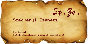 Széchenyi Zsanett névjegykártya